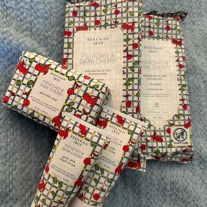 Beekman 1802 Cherry & Pistachio Goat Milk Soap Collection
